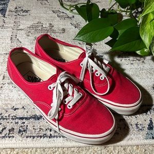 Classic Red Vans